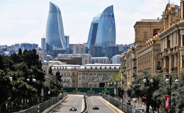 Friday night hospitality in Azerbaijan with Claire Williams