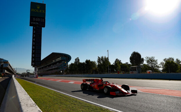 Results 1st day in-season testing in Spain