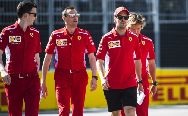 Binotto 'satisfied' with Vettel