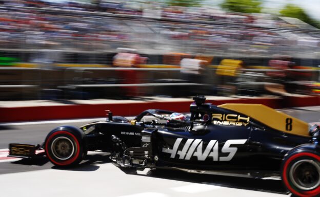 Romain Grosjean Haas Canadian GP F1/2019