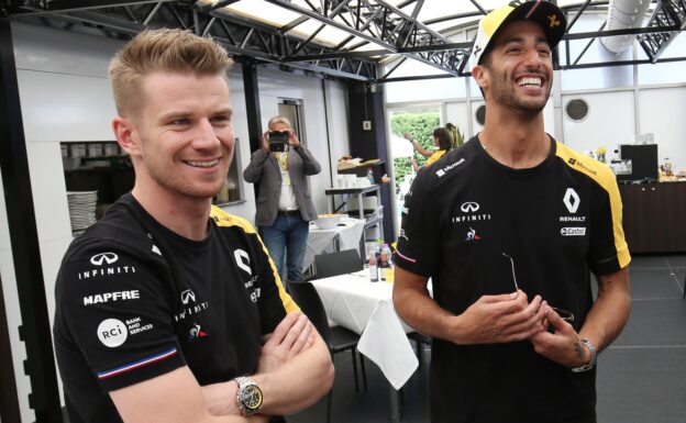 Ricciardo & Hulkenberg Renault Buzzer Quiz