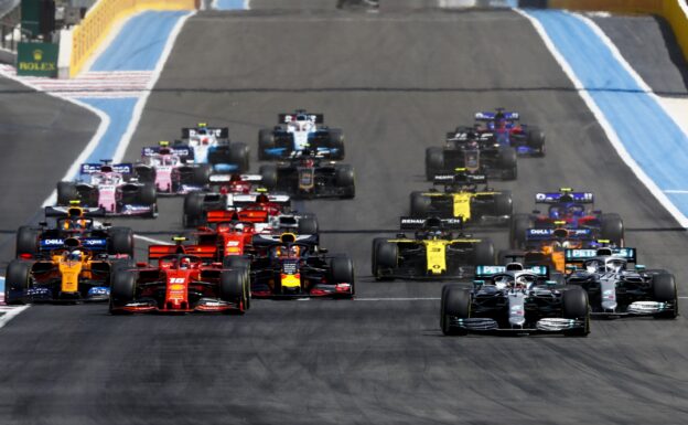 Animated Timelapse 2019 French F1 Grand Prix