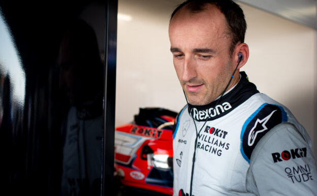 Kubica not closing door on F1 return