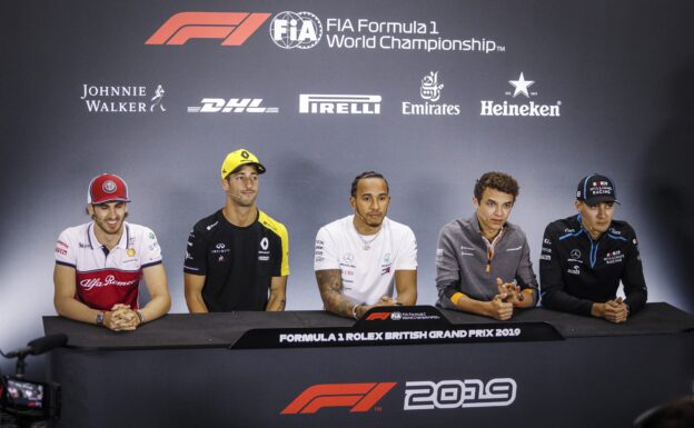 2019 British F1 GP Drivers Press Conference