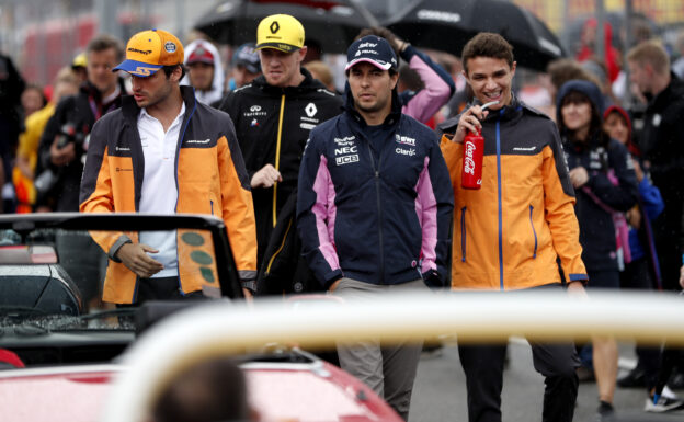 Perez 'just said hello' to Red Bull's Marko in Bahrain