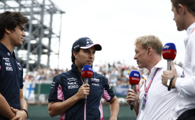 Perez welcomes new gravel at Silverstone