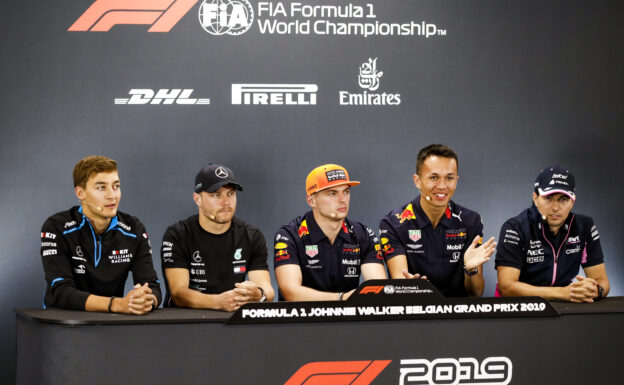 Thursday Drivers Press Conference 2019 Belgian F1 GP