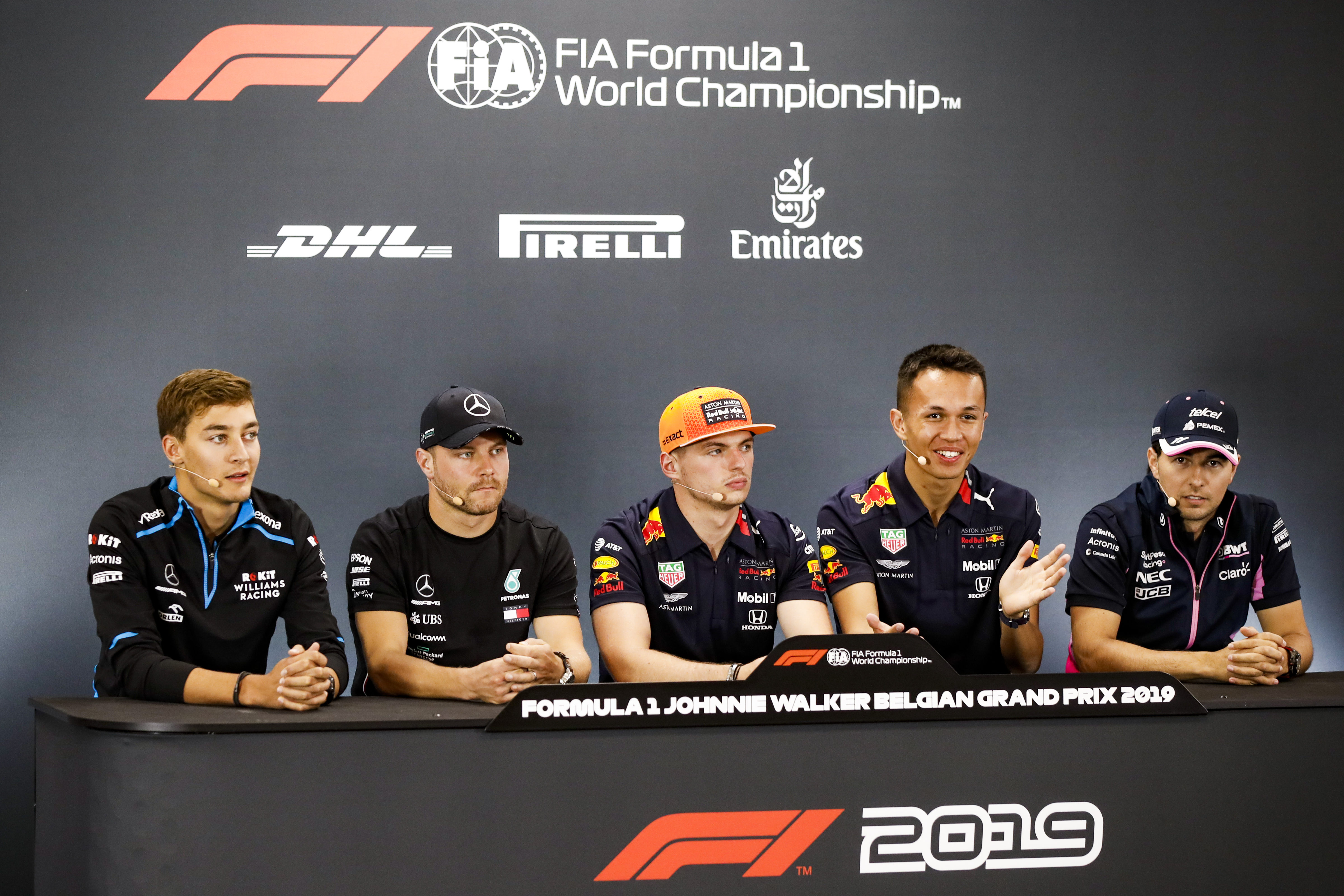 Thursday Drivers Press Conference 2019 Belgian F1 GP | F1-Fansite.com