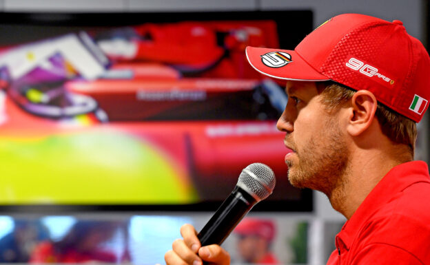 Vettel plays down meaning of 'V12' outburst