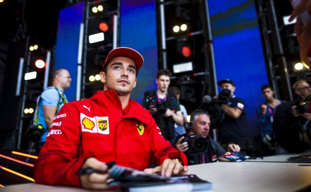 Leclerc left girlfriend to focus on F1