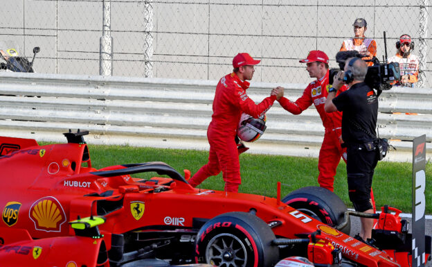 Leclerc & Vettel Q&A at Sochi