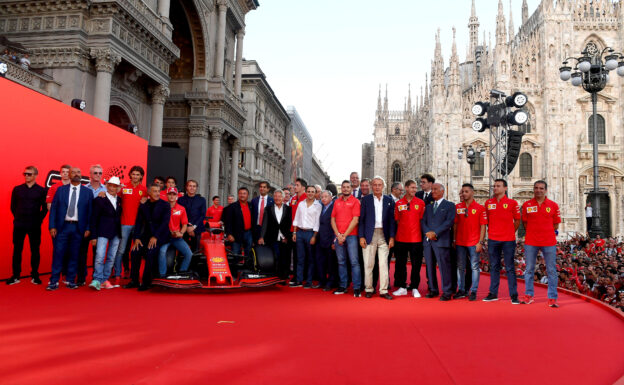 Italy celebrates 90th GP & 90 years Ferrari