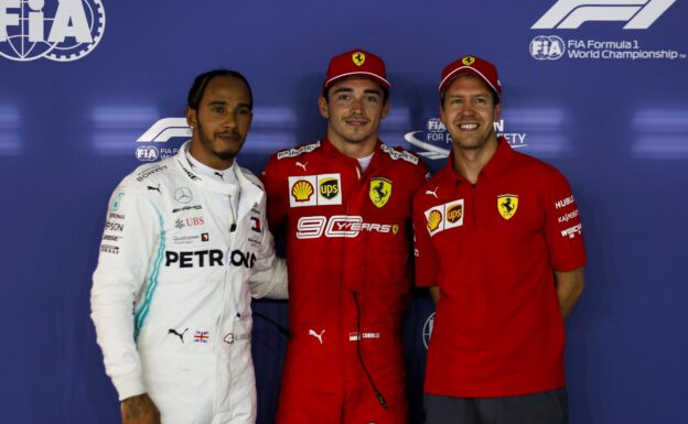 starting grid 2019 Singapore F1 Grand Prix