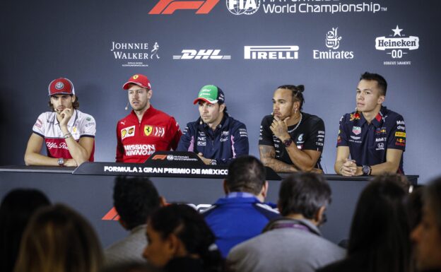 2019 Mexican F1 GP Drivers Press Conference