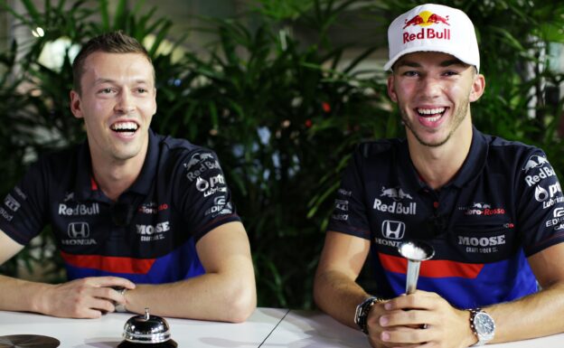 Gasly & Kvyat's Origami Lesson