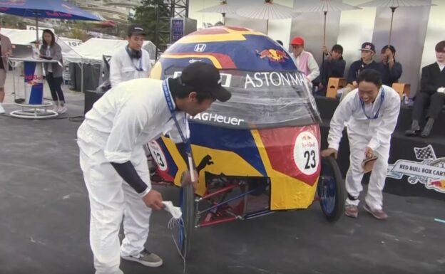 Verstappen & Albon's Box Carts Hit The Streets!