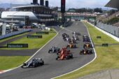 Start of the 2019 Japanese F1 GP (Photo by Mark Sutton / LAT Images)