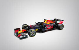 Red Bull RB16 lef front view