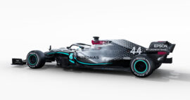 2020 Mercedes W11 F1 Car launch pictures