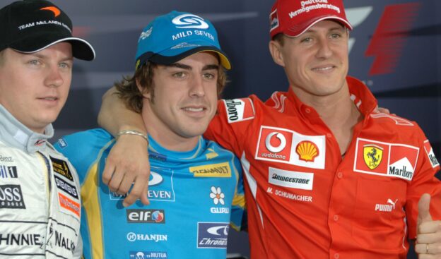 Alonso's Epic Duel with 'Cold as Ice' Schumacher: F1's Ultimate Showdown