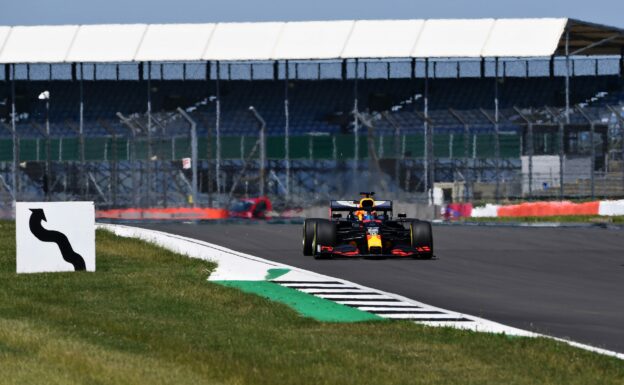 Getting back on track with the RB16 at Silverstone!