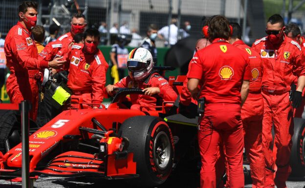 Vettel-Ferrari union continues to break down