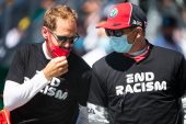 Raikkonen plays down pressure on Vettel