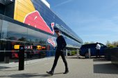 Coulthard & Webber sneak into the Red Bull Factory