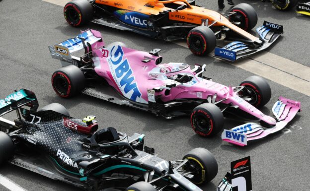 'Pink Mercedes' penalty sets paddock on fire