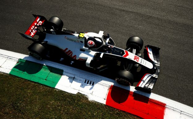 In the pitlane - Gene Haas to decide