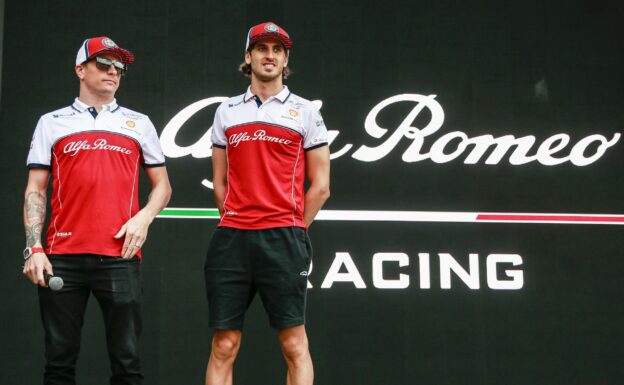 Giovinazzi says Raikkonen still one of the best drivers in F1