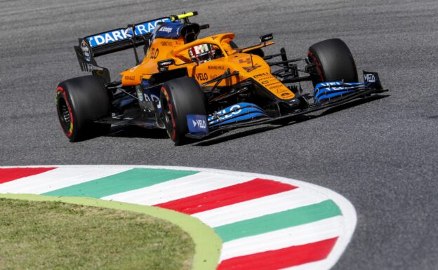 McLaren test Mercedes-like nose at Mugello