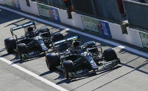 Mercedes party goes on without 'party mode'