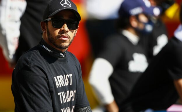 FIA to clamp down Hamilton podium activism?