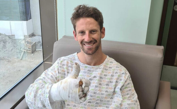 Grosjean admits he might feel nervous for race return after crash