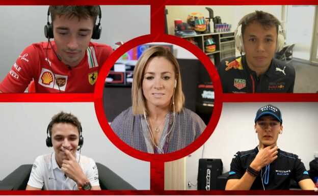 Norris, Russell, Leclerc & Albon The Twitch Quartet Quiz