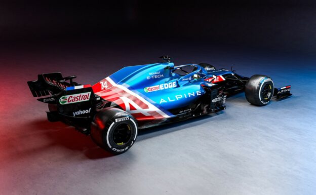 2021 Alpine A521 F1 Car launch pictures