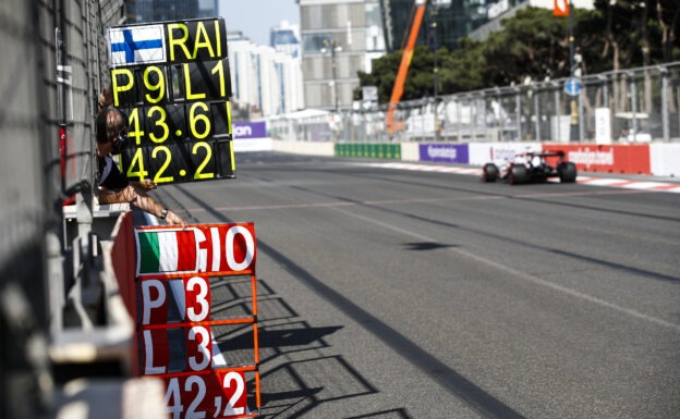 Raikkonen says Giovinazzi not faster than him due to luck