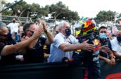 Pressurized Perez does the job for Red Bull Racing