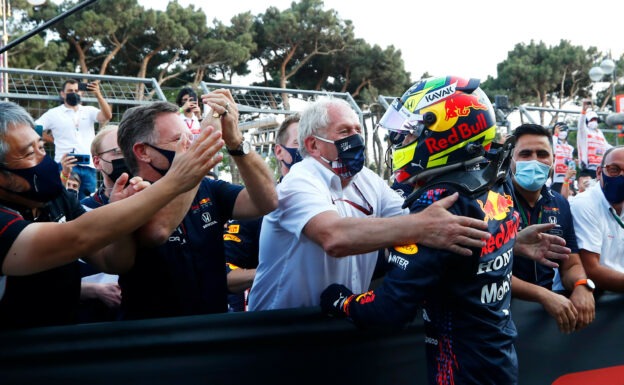 Pressurized Perez does the job for Red Bull Racing