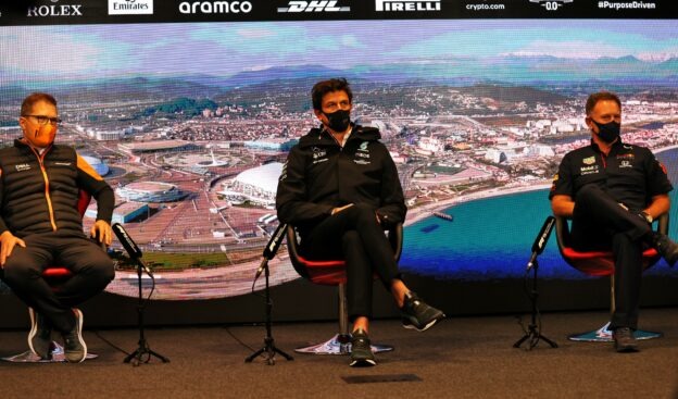 Constructors Press Conference 2021 Russian F1 GP