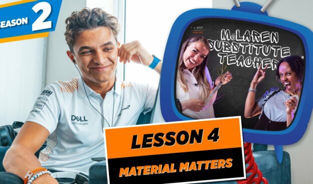 McLaren Substitute Teacher | Season 2: Lesson 4 | Materials Engineering 🧱