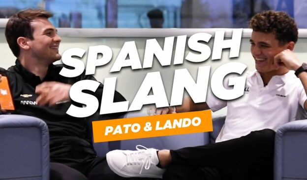 Learning Spanish with Lando Norris and Pato O’Ward