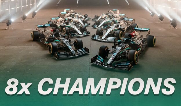 Mercedes Eight times F1 Champions of the World