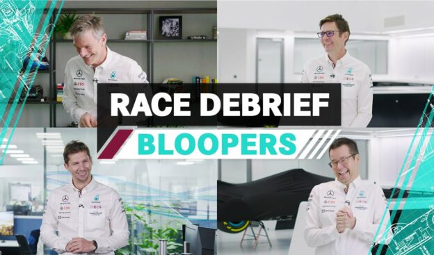 2021 Mercedes F1 Race Debrief: The Bloopers