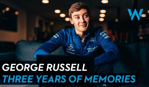 Russell's Three Years Of Memories at Williams Racing