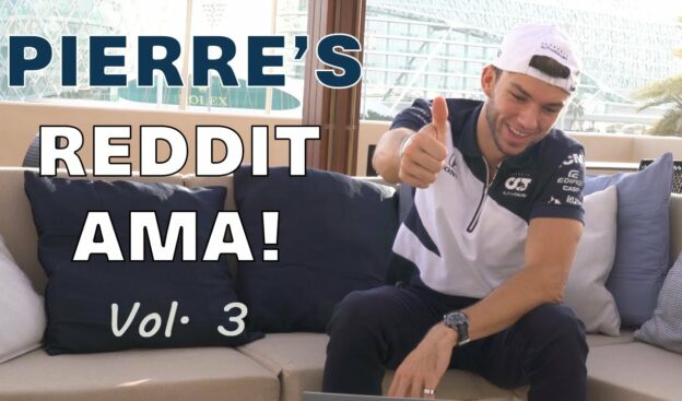 Pierre Gasly's Reddit AMA 2021! vol.3