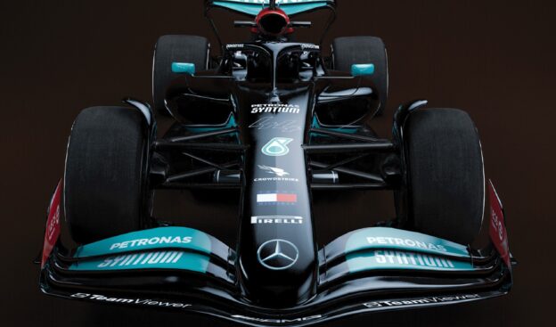 Mercedes W13 front view