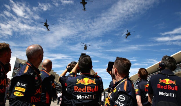 F1 bans military aircraft flyovers from this season on