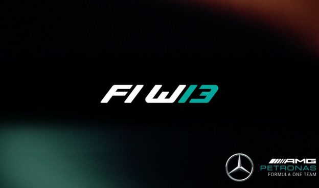 2022 Mercedes W13 F1 Car Launch event